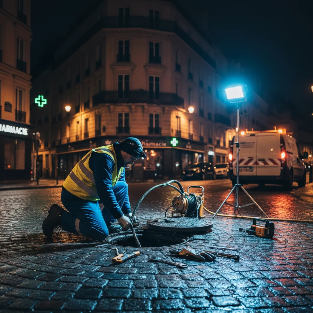 Urgence D&eacute;bouchage nuit &middot; image &agrave; la une