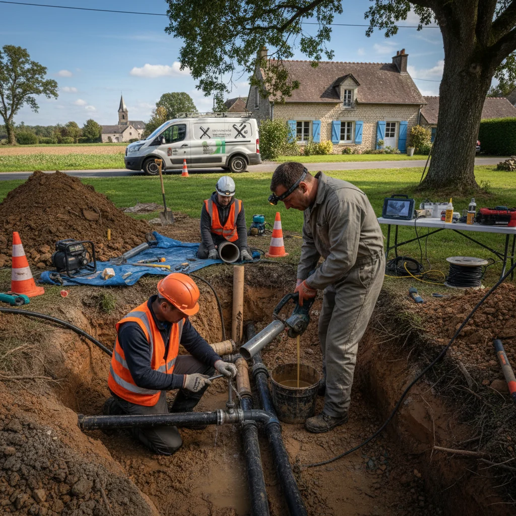 R&eacute;paration de canalisation &middot; image &agrave; la une