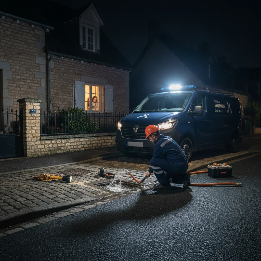 Urgence D&eacute;bouchage nuit &middot; image &agrave; la une