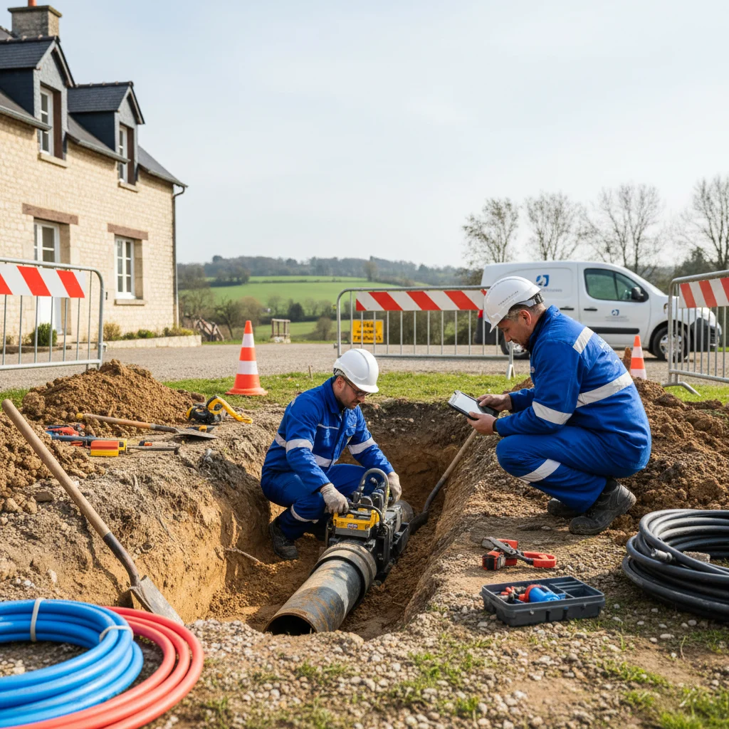 R&eacute;paration de canalisation &middot; image &agrave; la une