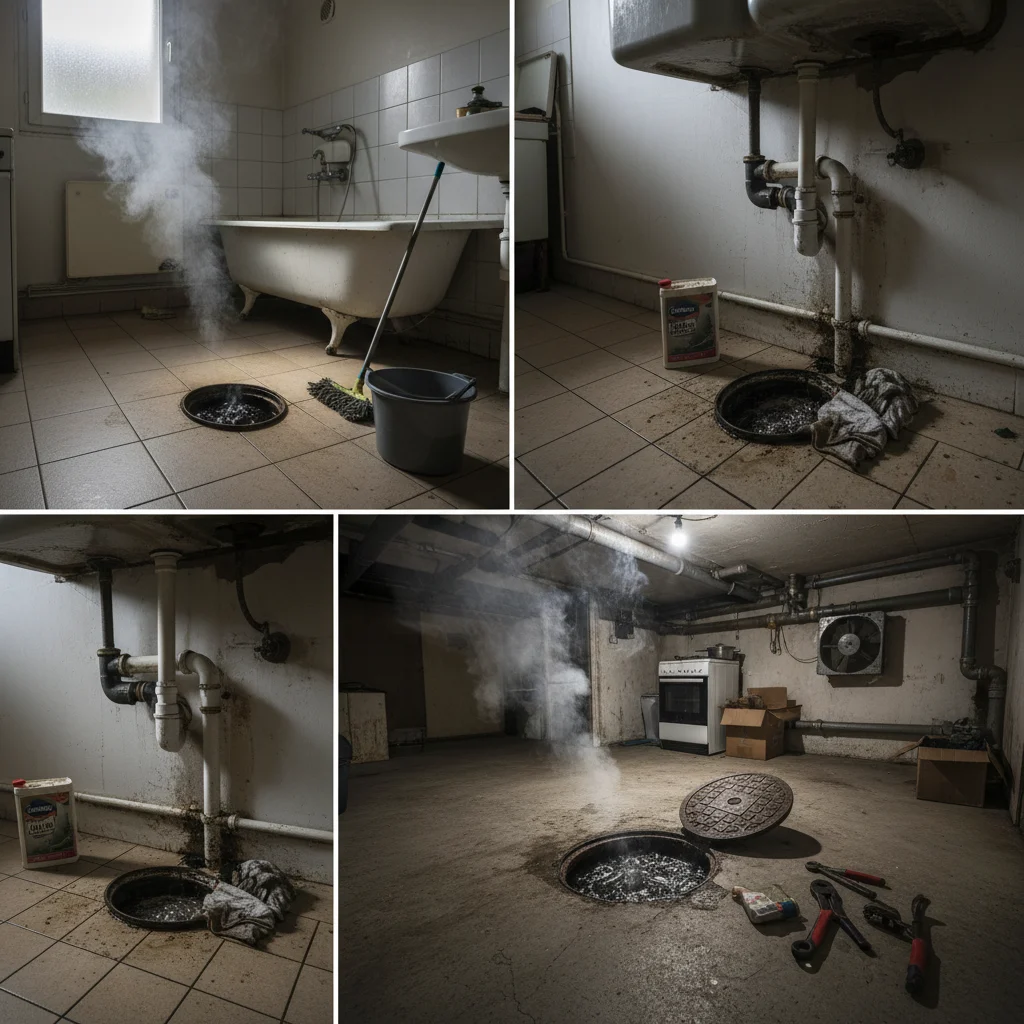 Odeur &Eacute;gout maison &middot; image &agrave; la une