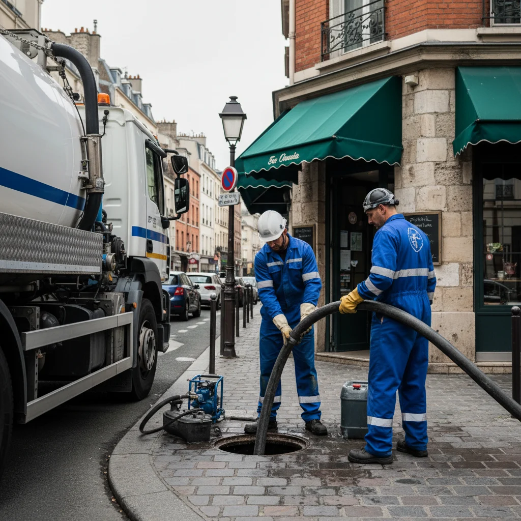 Pompage Bac &agrave; Graisse &middot; image &agrave; la une
