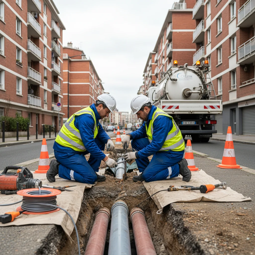 R&eacute;paration de canalisation &middot; image &agrave; la une