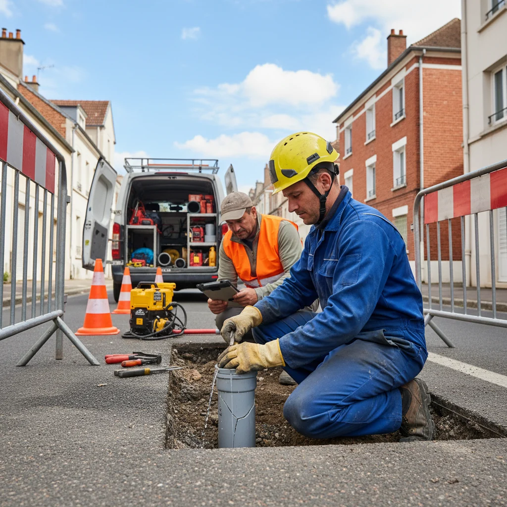 R&eacute;paration de canalisation &middot; image &agrave; la une