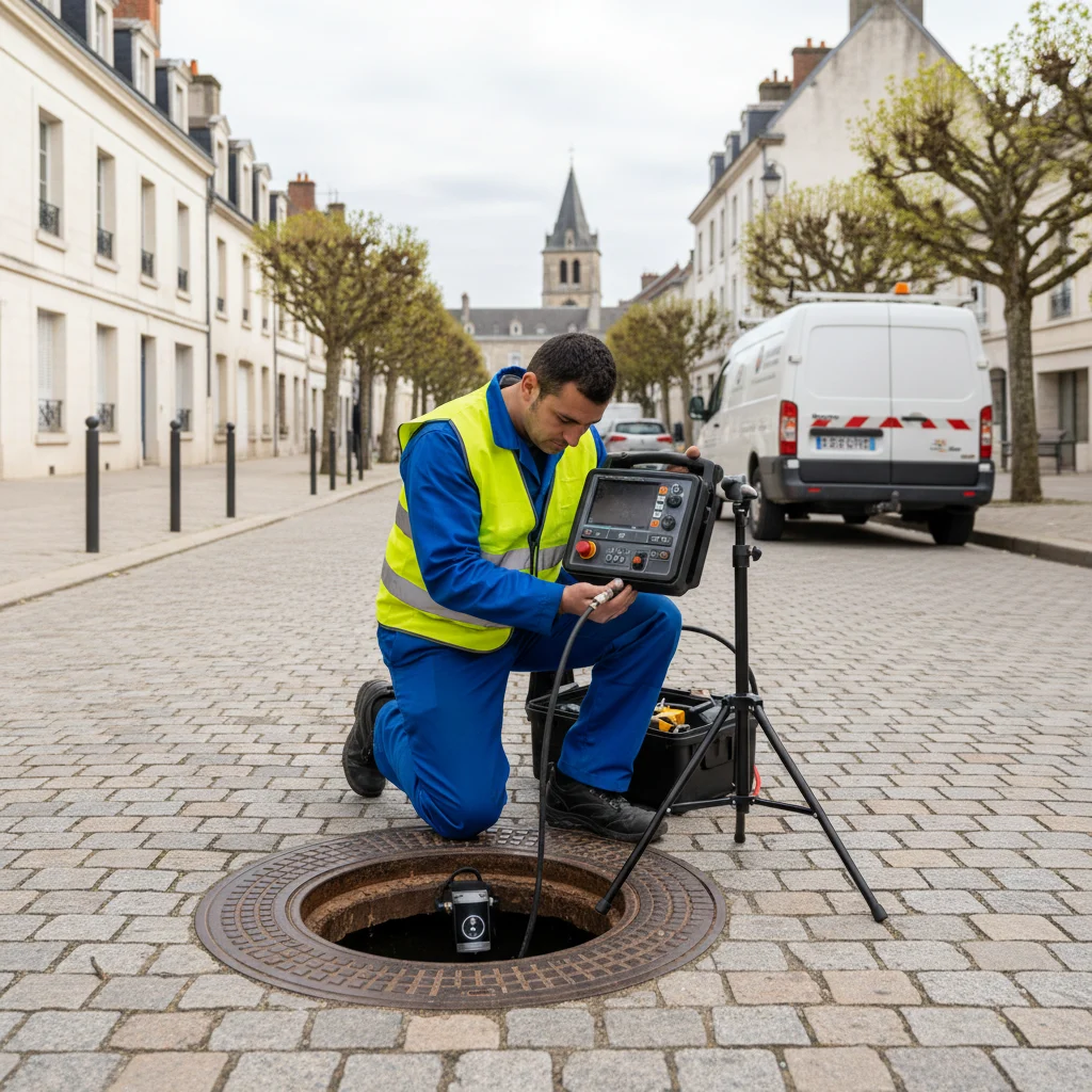 Inspection Cam&eacute;ra canalisation &middot; image &agrave; la une