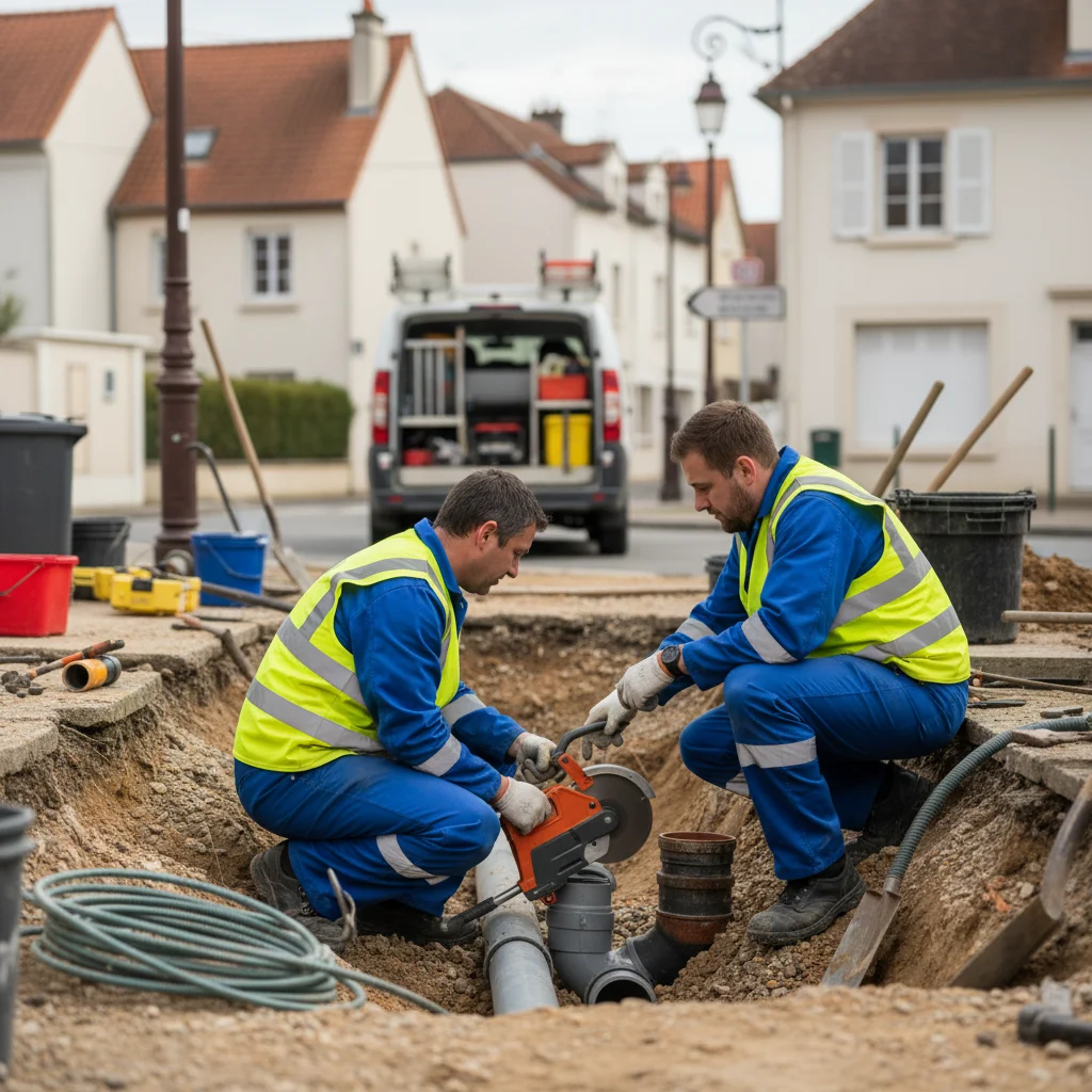 R&eacute;paration de canalisation &middot; image &agrave; la une