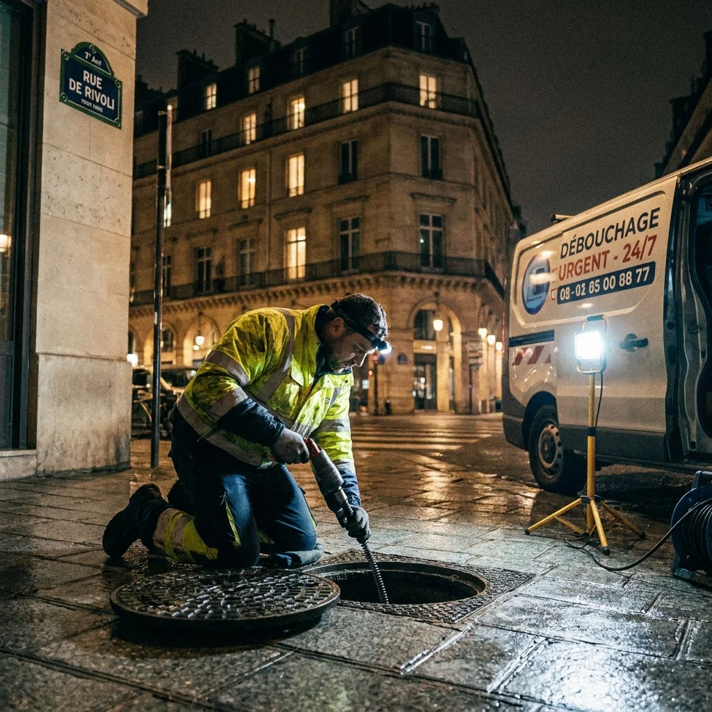 Urgence D&eacute;bouchage nuit &middot; image &agrave; la une