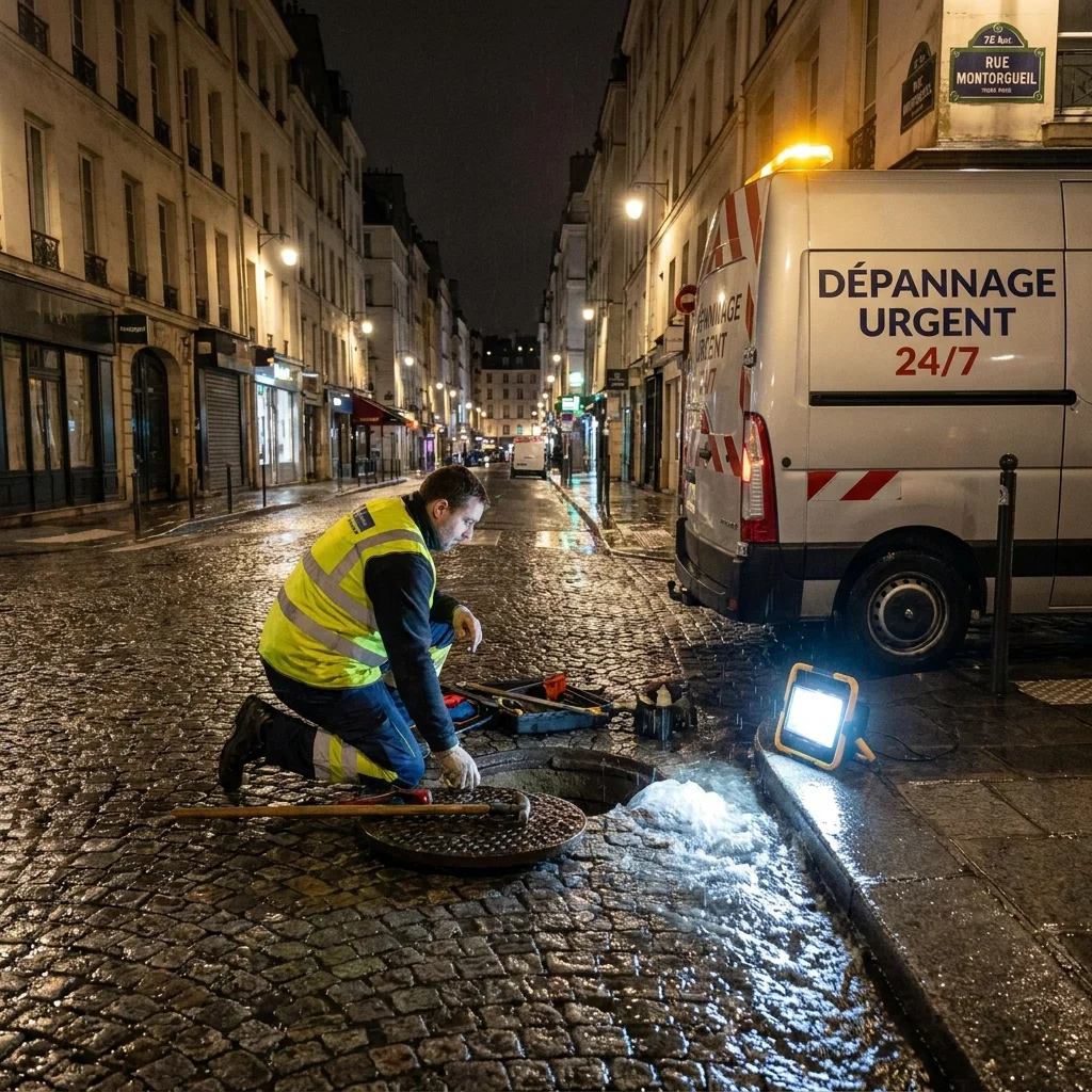 Urgence D&eacute;bouchage nuit &middot; image &agrave; la une