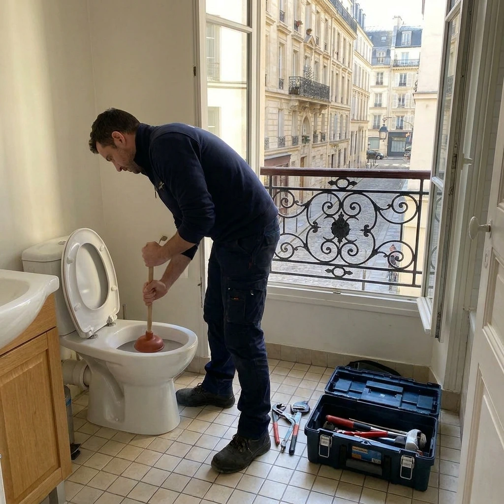 D&eacute;bouchage WC &middot; image &agrave; la une