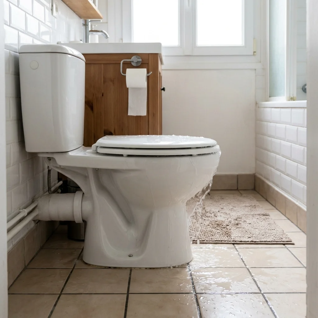 WC Bouch&eacute; qui d&eacute;borde &middot; image &agrave; la une