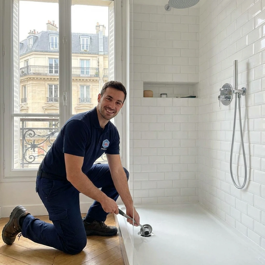 D&eacute;bouchage Douche &middot; image &agrave; la une