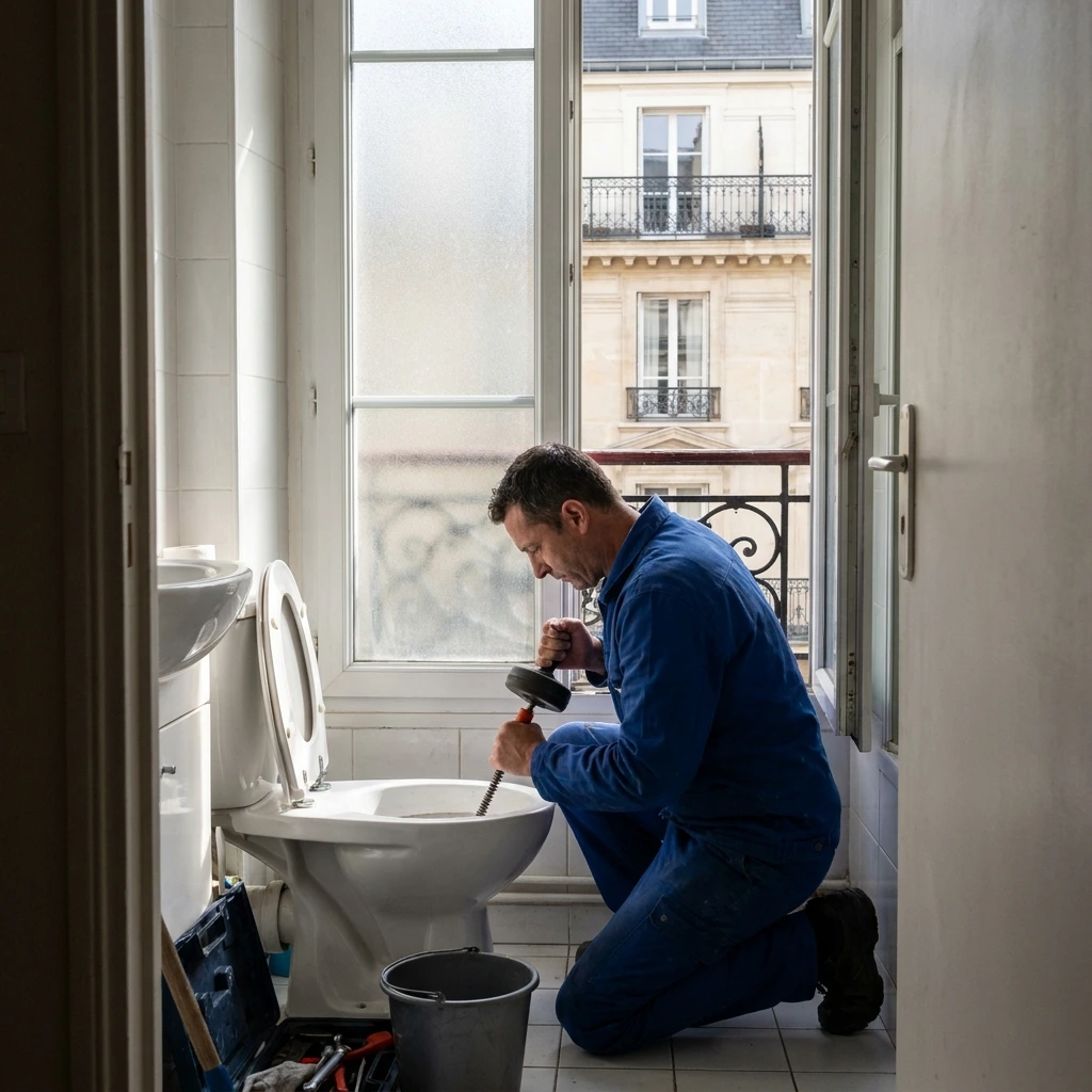 D&eacute;bouchage WC &middot; image &agrave; la une