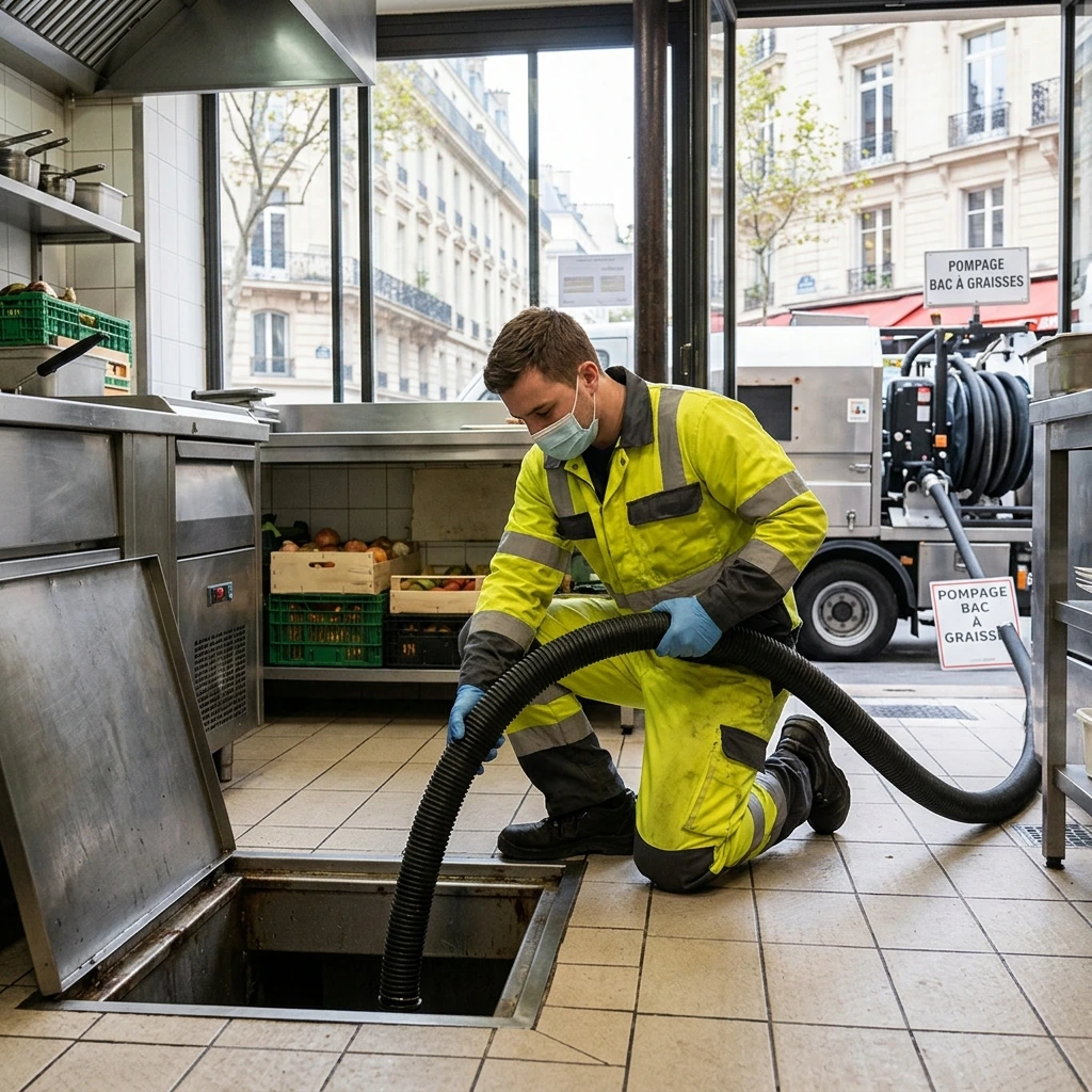 Pompage Bac &agrave; Graisse &middot; image &agrave; la une