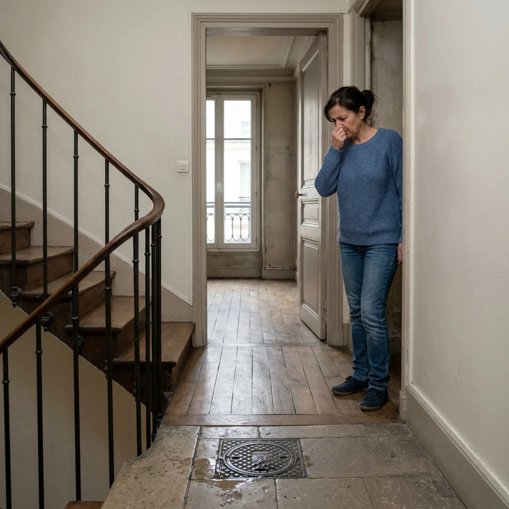 Odeur &Eacute;gout maison &middot; image &agrave; la une