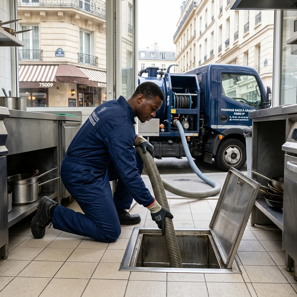Pompage Bac &agrave; Graisse &middot; image &agrave; la une