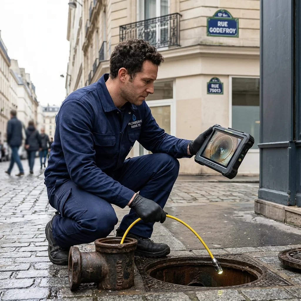 Inspection Cam&eacute;ra canalisation &middot; image &agrave; la une
