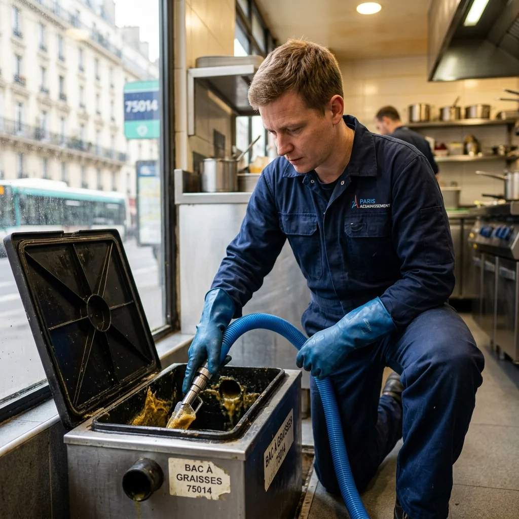 Nettoyage Bac &agrave; graisse &middot; image &agrave; la une