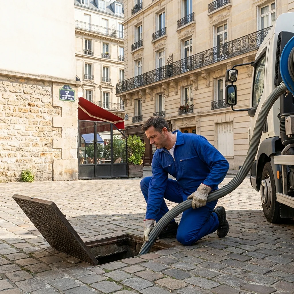 Nettoyage Bac &agrave; graisse &middot; image &agrave; la une