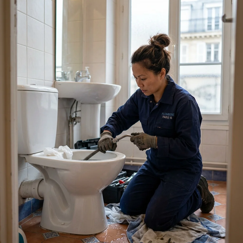 WC Bouch&eacute; qui d&eacute;borde &middot; image &agrave; la une