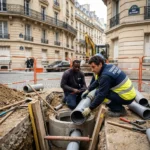 Raccordement Tout-&agrave;-l'&eacute;gout &mdash; Raccordement Tout-&agrave;-l'&eacute;gout &agrave; Paris 17 (75017) &middot; image &agrave; la une