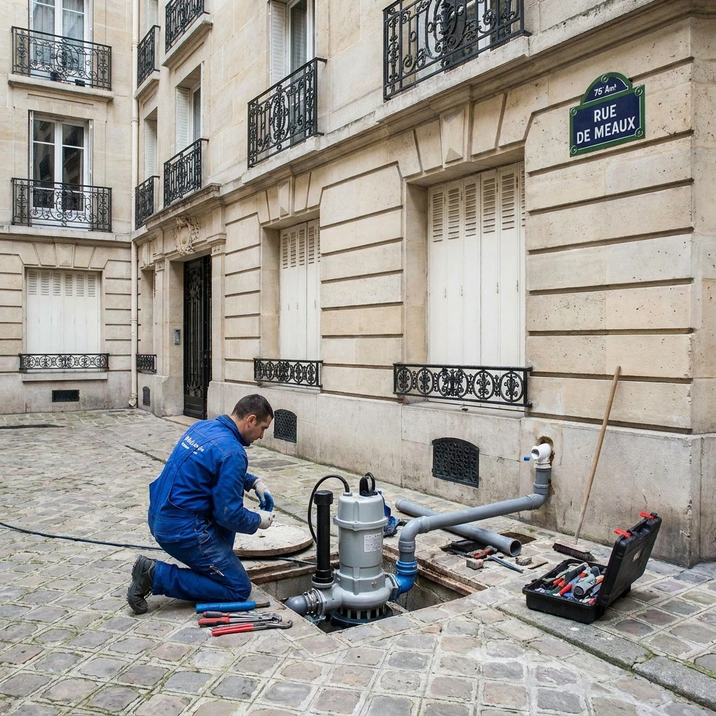 Installation Pompe de Relevage &middot; image &agrave; la une