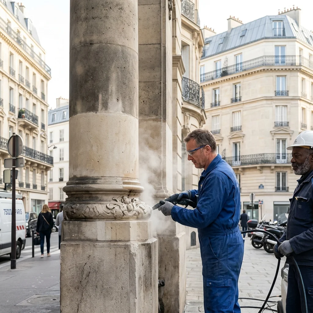 Curage Colonne immeuble &middot; image &agrave; la une