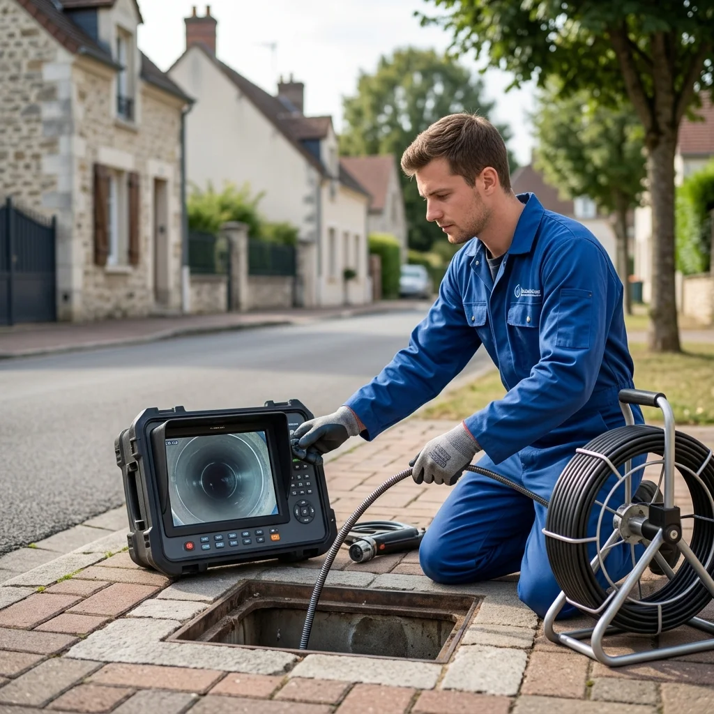 Inspection Cam&eacute;ra canalisation &middot; image &agrave; la une