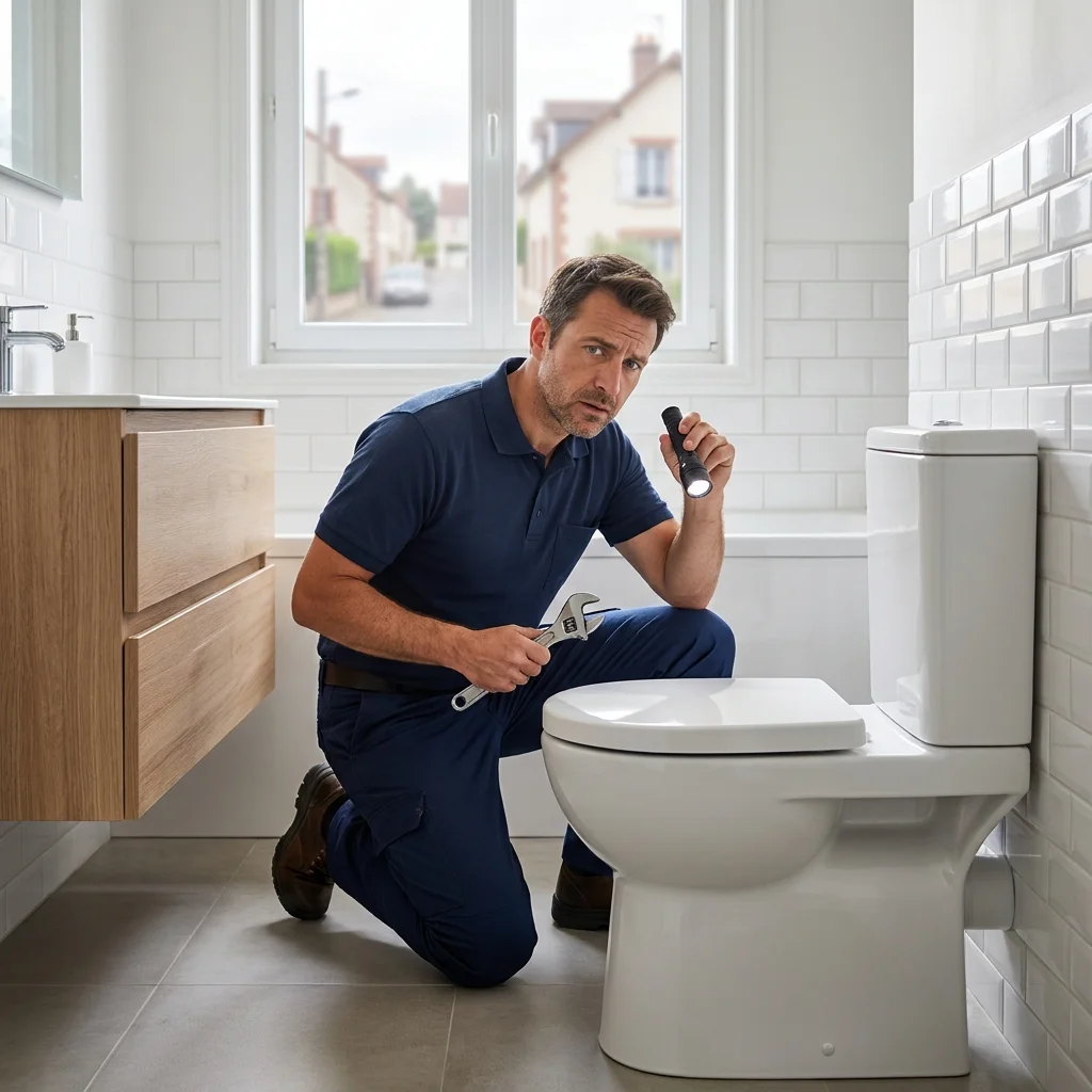 WC Bouch&eacute; qui d&eacute;borde &middot; image &agrave; la une
