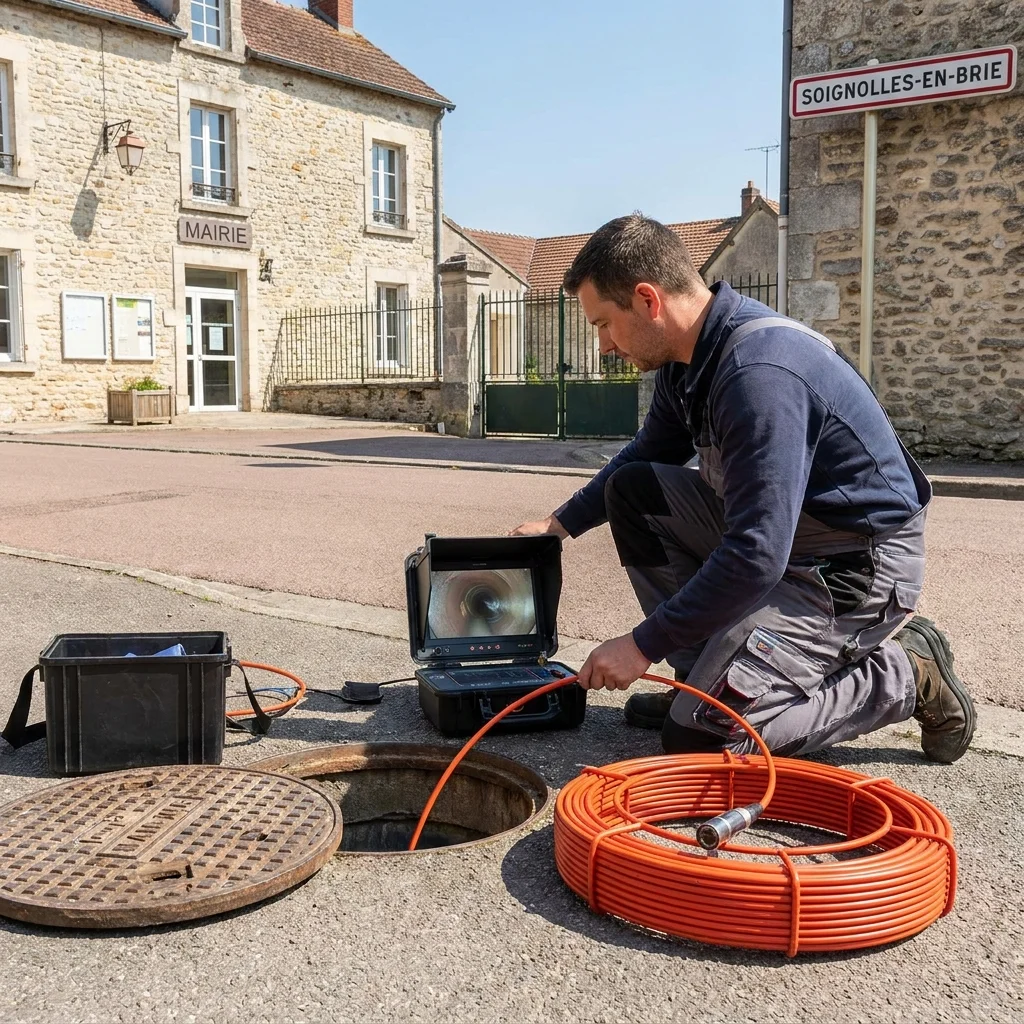 Inspection Cam&eacute;ra canalisation &middot; image &agrave; la une