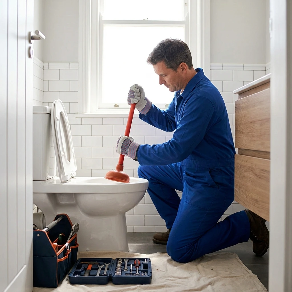 D&eacute;bouchage WC &middot; image &agrave; la une