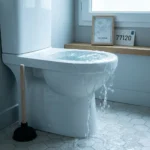 WC Bouch&eacute; qui d&eacute;borde &mdash; WC Bouch&eacute; qui d&eacute;borde &agrave; Mouroux (77120) &middot; image &agrave; la une