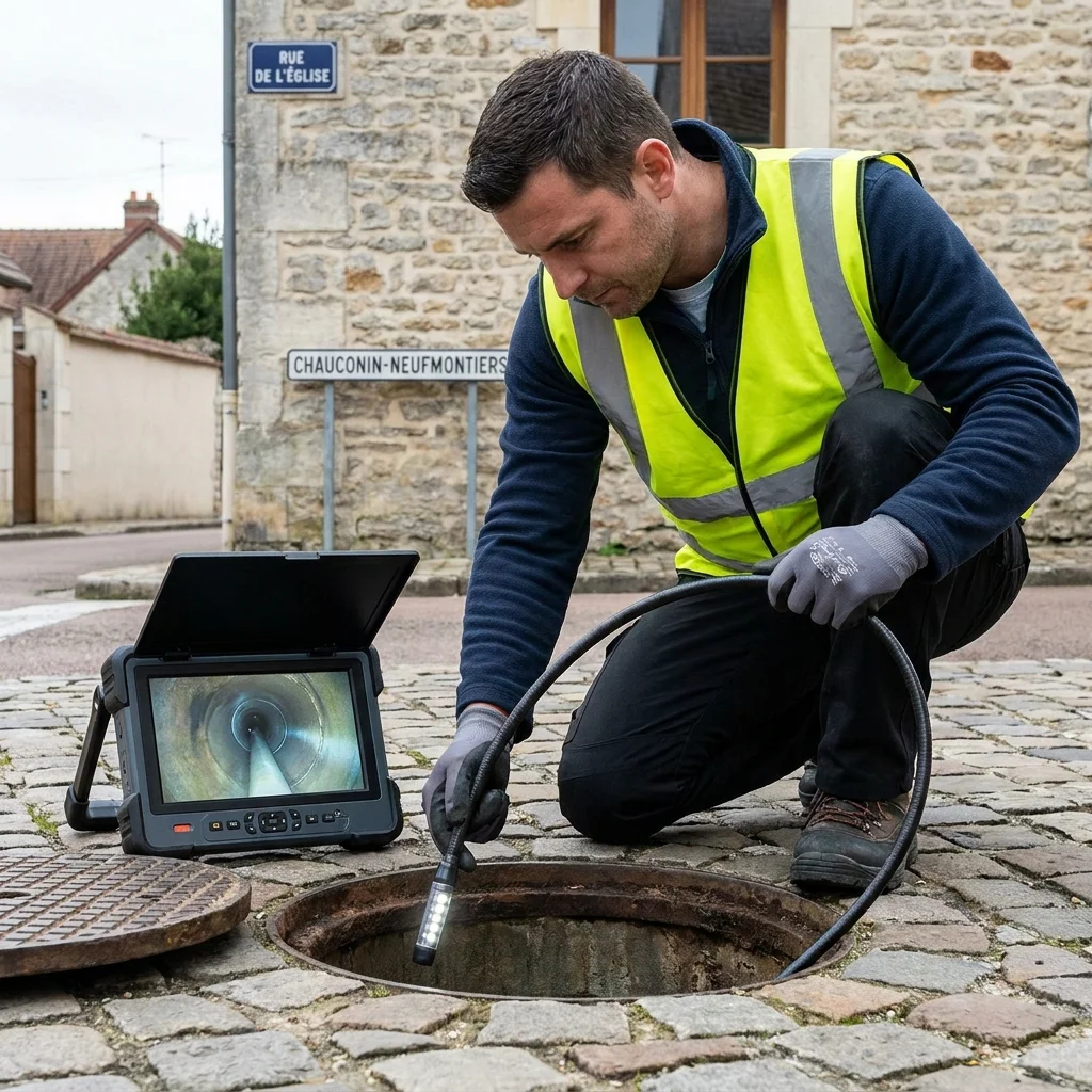 Inspection Cam&eacute;ra canalisation &middot; image &agrave; la une