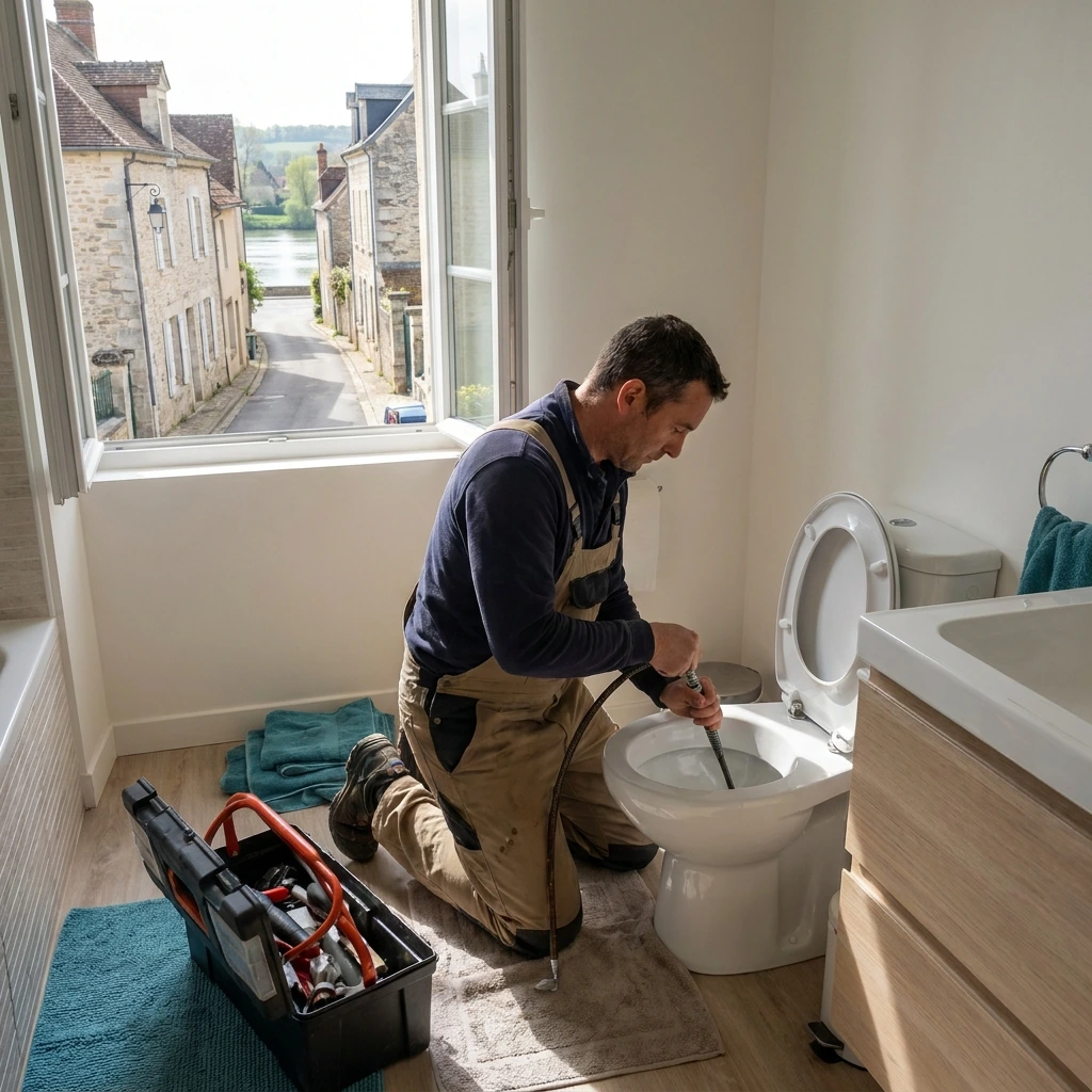 D&eacute;bouchage WC &middot; image &agrave; la une