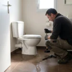WC Bouch&eacute; qui d&eacute;borde &mdash; WC Bouch&eacute; qui d&eacute;borde &agrave; Cannes-&Eacute;cluse (77130) &middot; image &agrave; la une