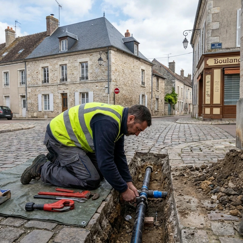 R&eacute;paration de canalisation &middot; image &agrave; la une