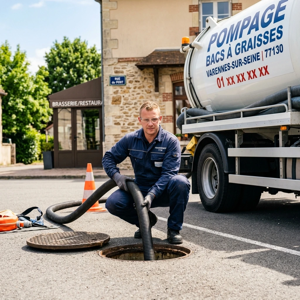 Pompage Bac &agrave; Graisse &middot; image &agrave; la une