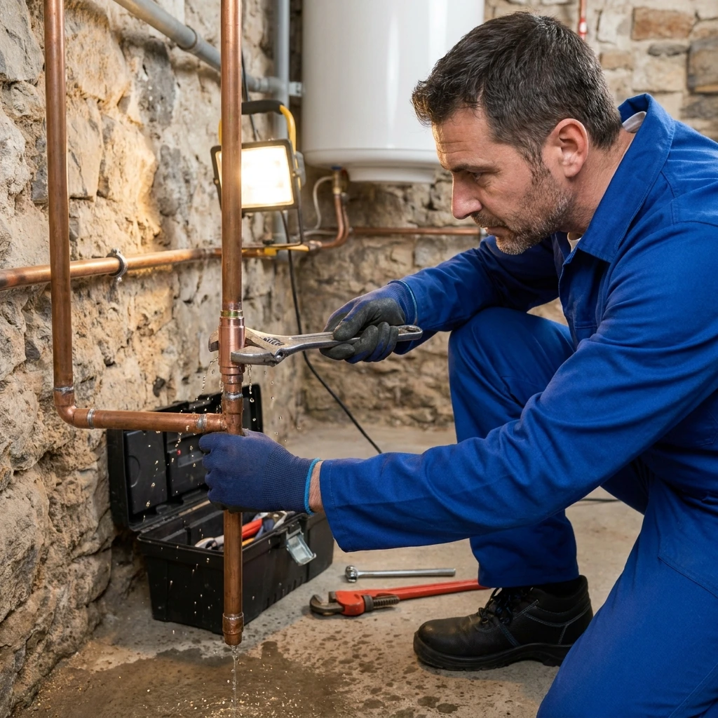 R&eacute;paration de canalisation &middot; image &agrave; la une