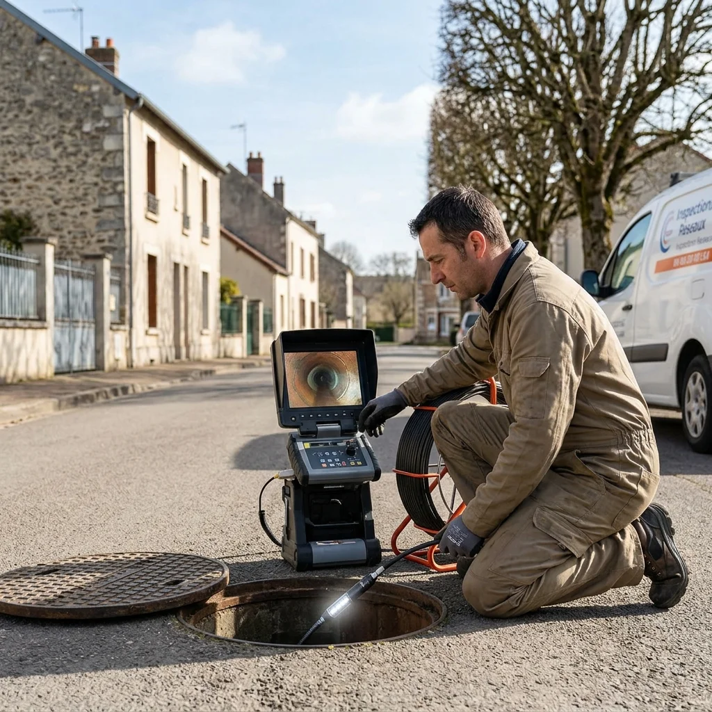 Inspection Cam&eacute;ra canalisation &middot; image &agrave; la une