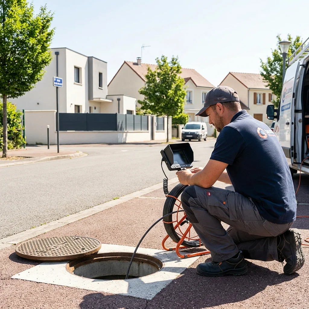 Inspection Cam&eacute;ra canalisation &middot; image &agrave; la une