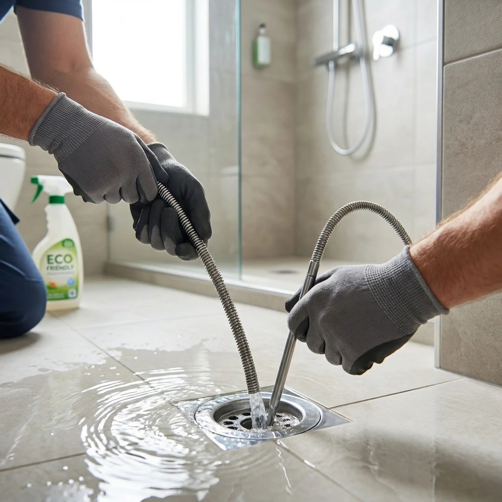 D&eacute;bouchage Douche &middot; image &agrave; la une