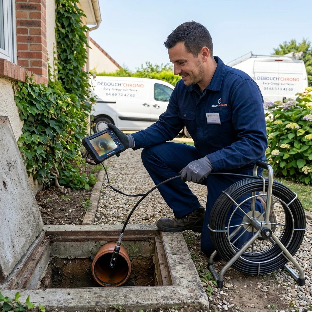 Inspection Cam&eacute;ra canalisation &middot; image &agrave; la une