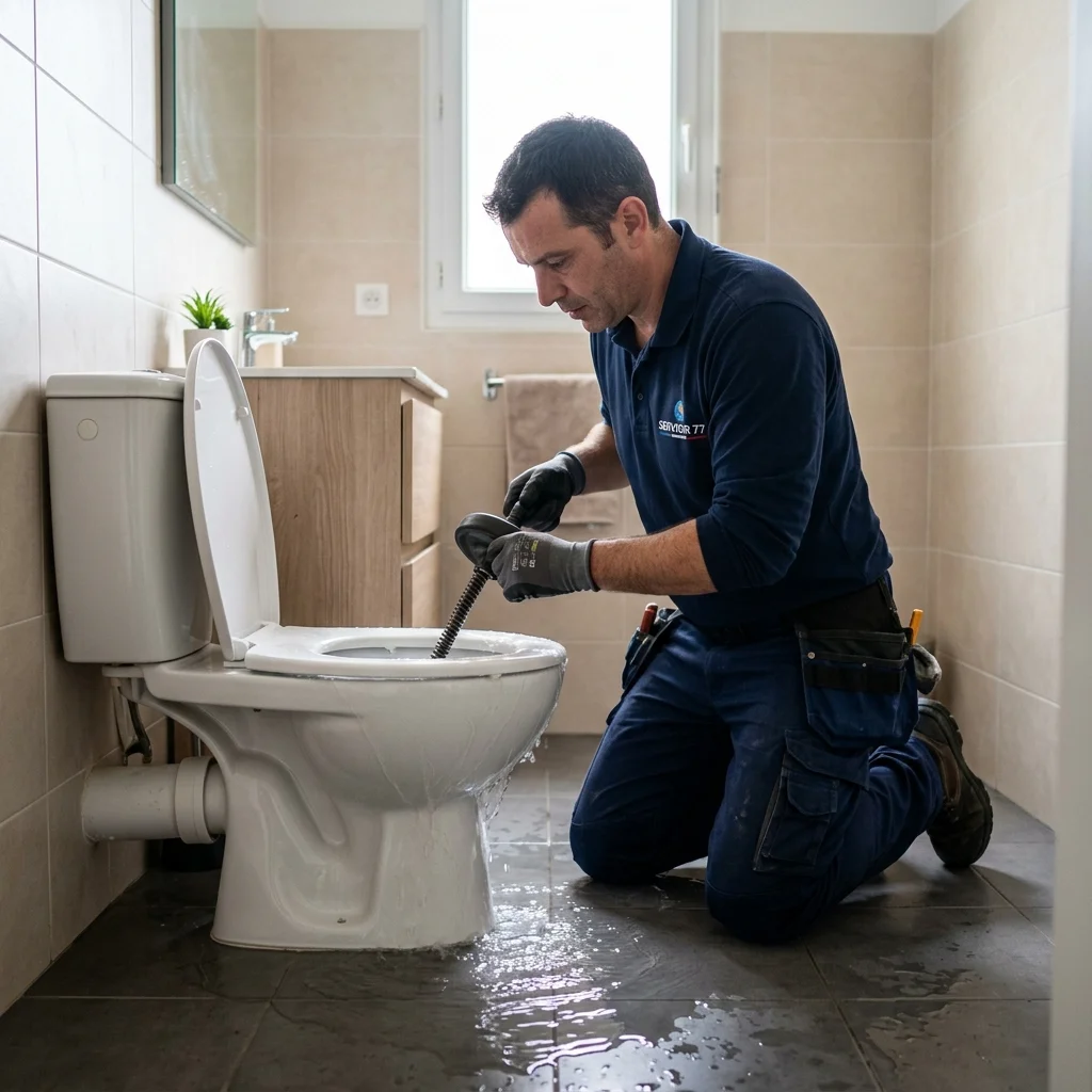 WC Bouch&eacute; qui d&eacute;borde &middot; image &agrave; la une