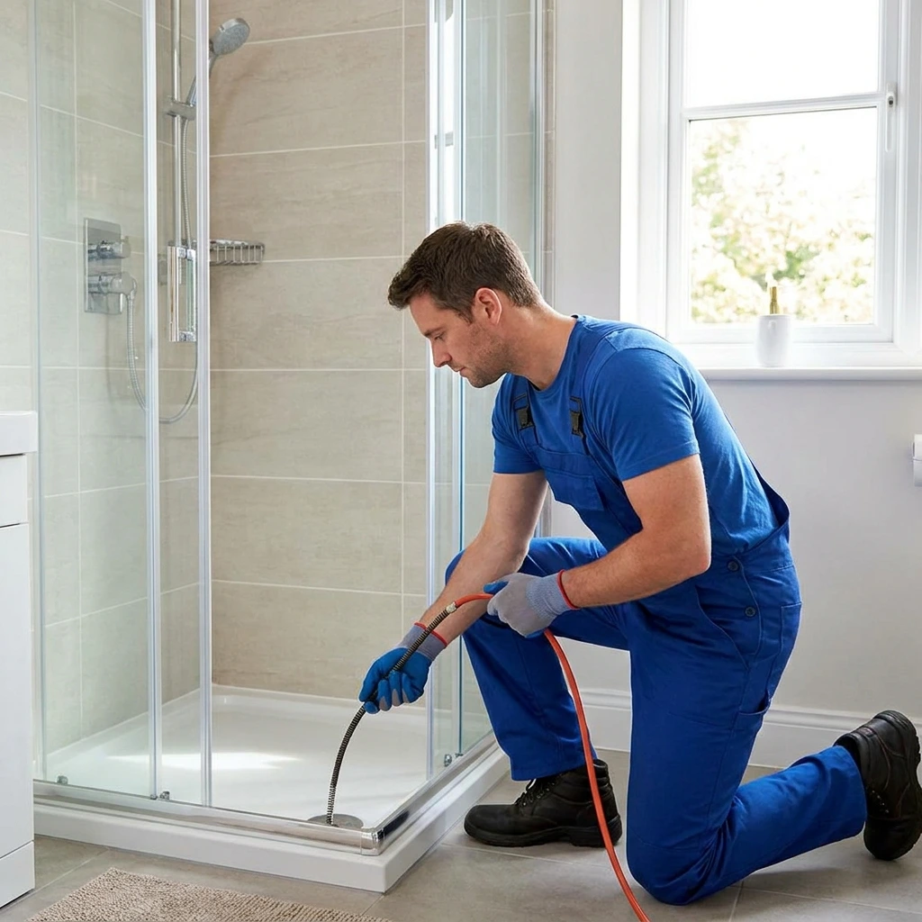 D&eacute;bouchage Douche &middot; image &agrave; la une