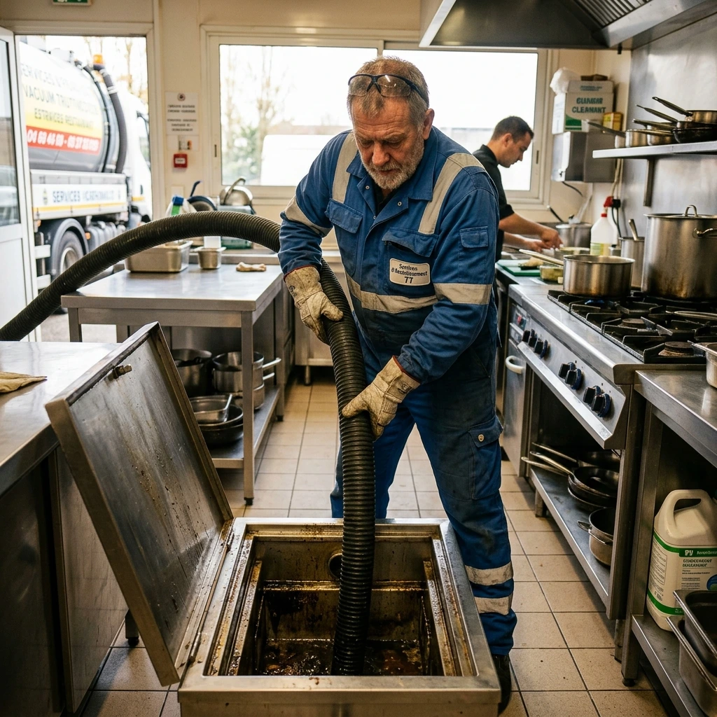 Pompage Bac &agrave; Graisse &middot; image &agrave; la une