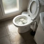 WC Bouch&eacute; qui d&eacute;borde &mdash; WC Bouch&eacute; qui d&eacute;borde &agrave; Courtry (77181) &middot; image &agrave; la une