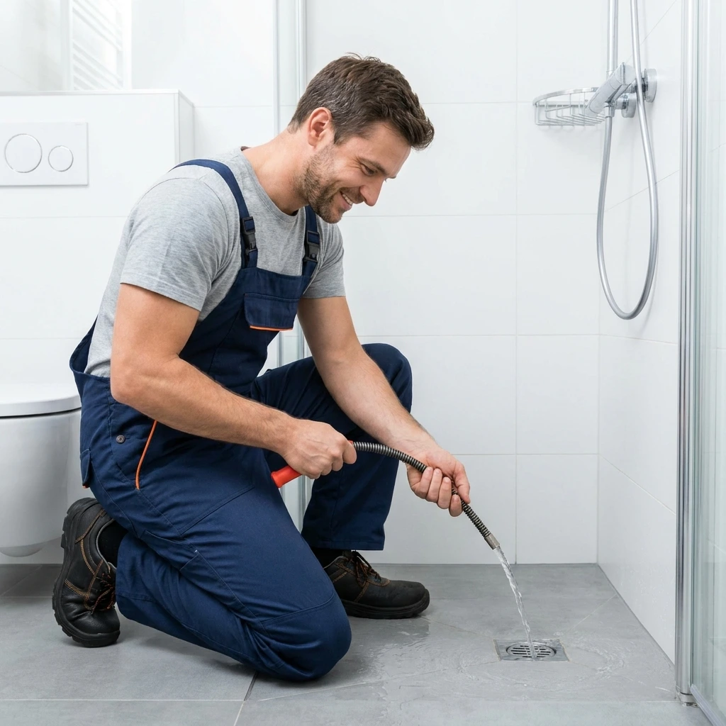 D&eacute;bouchage Douche &middot; image &agrave; la une