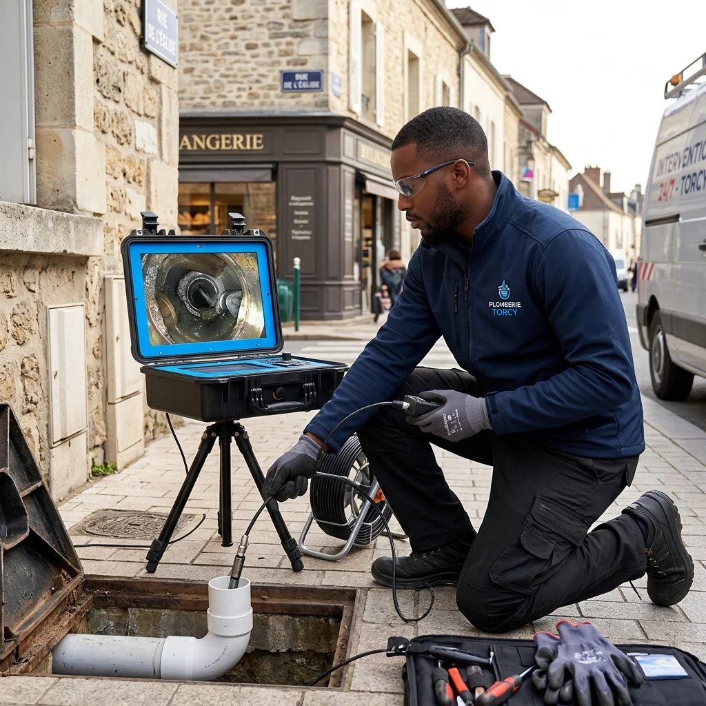 Inspection Cam&eacute;ra canalisation &middot; image &agrave; la une