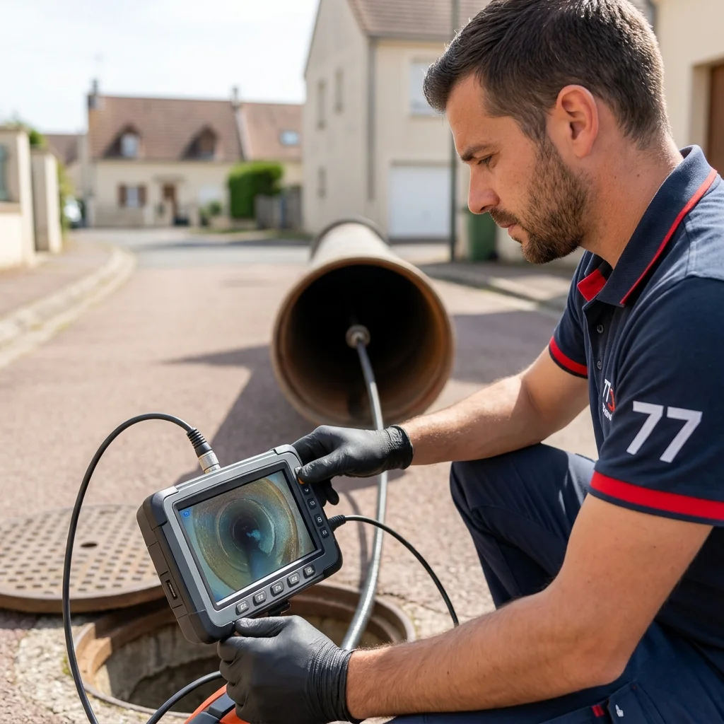 Inspection Cam&eacute;ra canalisation &middot; image &agrave; la une