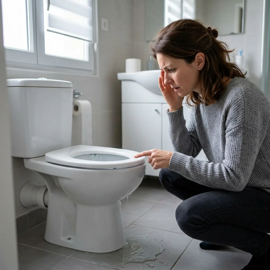 WC Bouch&eacute; qui d&eacute;borde &middot; image &agrave; la une