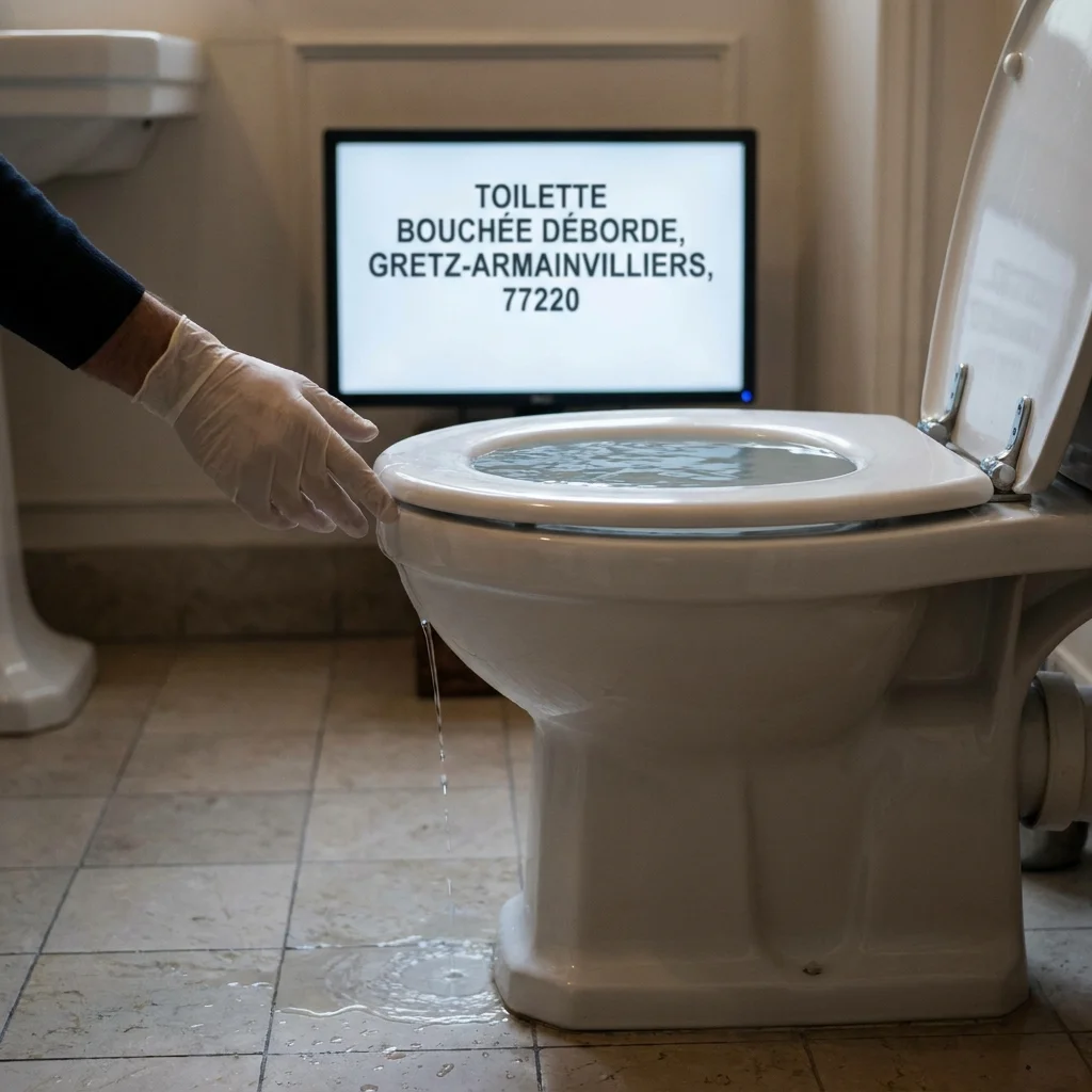 WC Bouch&eacute; qui d&eacute;borde &middot; image &agrave; la une